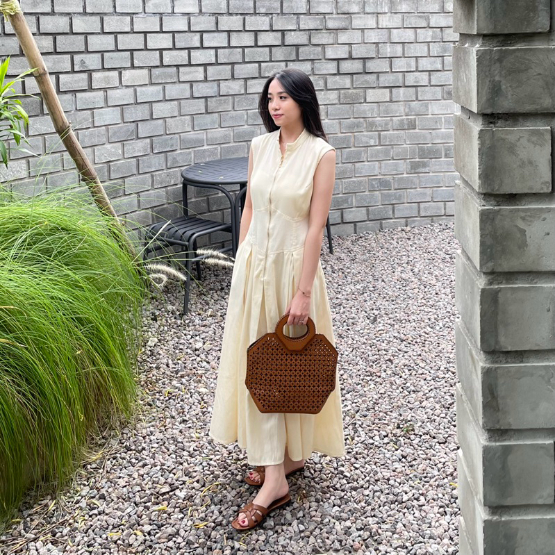 LOULOU - เดรสคอร์เซ็ท Alaia