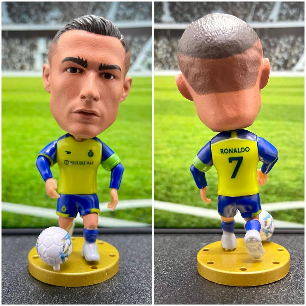 Al Nasr Ronaldo player Figure / Al Nasr Chistiano Ronaldo / Al Nasr football Player จิ๋ว / Kodoto Ro