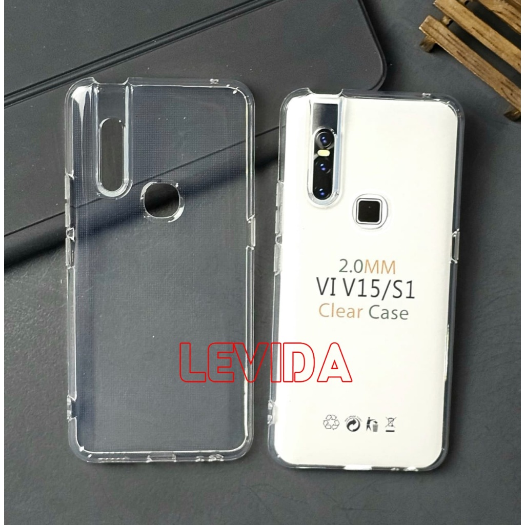 Vivo V15 Vivo Y21 Vivo Y21A Vivo Y21S Vivo S1 Softcase Clear 2.0mm Clear Case Vivo V15 Vivo Y21 Vivo