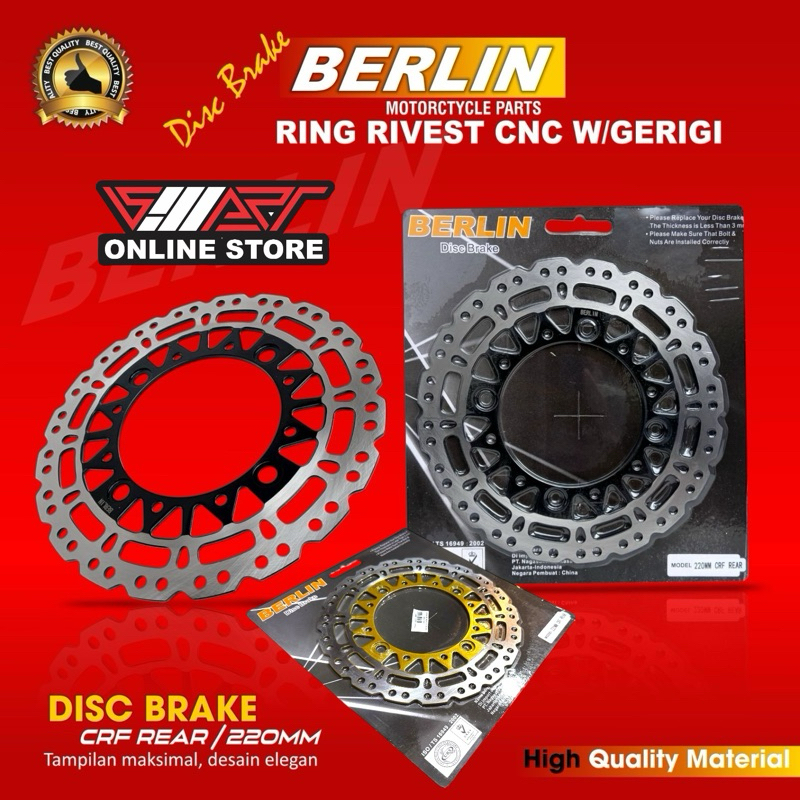 CRF 150 DISC รุ่น KTM ด้านหน้าและด้านหลัง