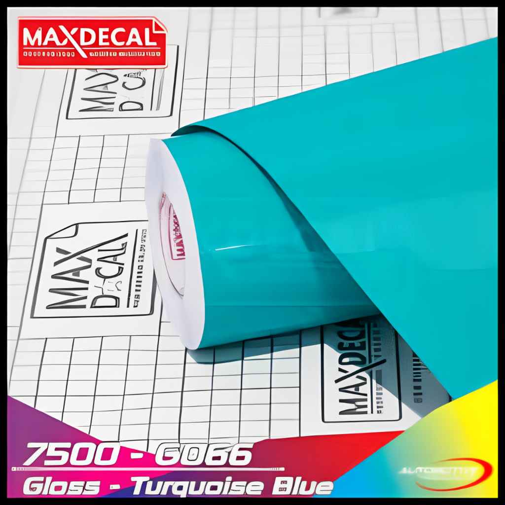 MaxDecal Gloss Turquoise 7500-G066