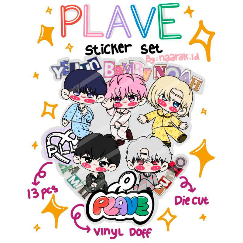 ชุดสติ๊กเกอร์ PLAVE*