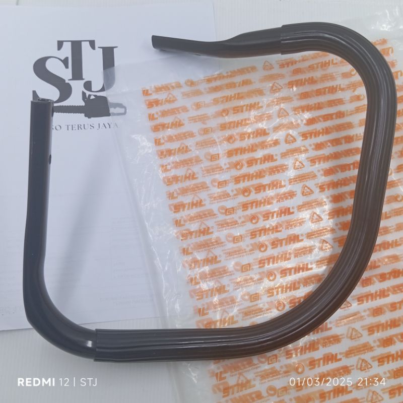 MESIN Senso MS382 มือจับ Stihl Stihl MS 382 Chainsaw Handle Bar Tube
