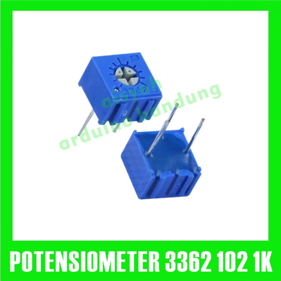 VR 3362P 102 1K OHM POTENTIOMETER 3362 TRIMPOT POTENSIO