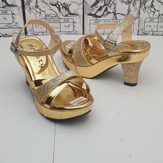 รองเท้าเด็กผู้หญิง ส้นเด็กผู้หญิง ส้น 5ซม. FROSTY HL-002