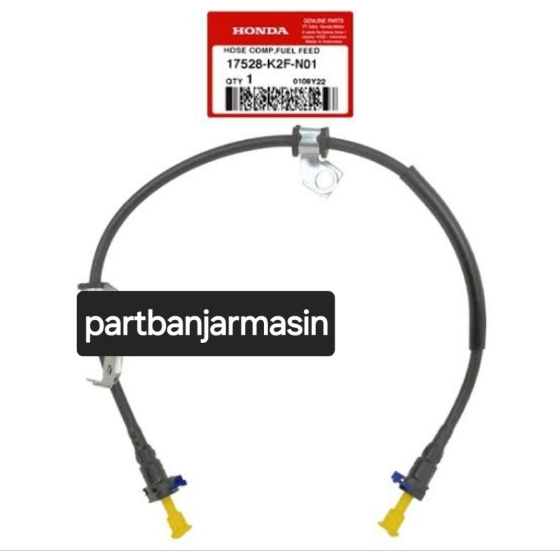 17528K2FN01 SCOOPY 2021-2024 FUEL HOSE COMP FUEL FEED SCOOPY 2021 K2F GASTOLINE HOSE SCOOPY 2022 GAS