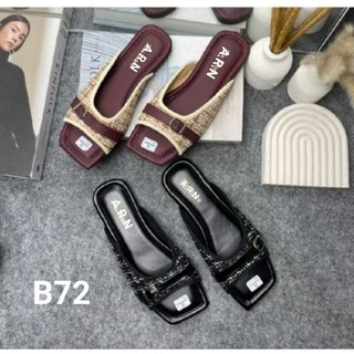 SANDAL TEPLEK WANITA KOKOP FLAT GESPER B72
