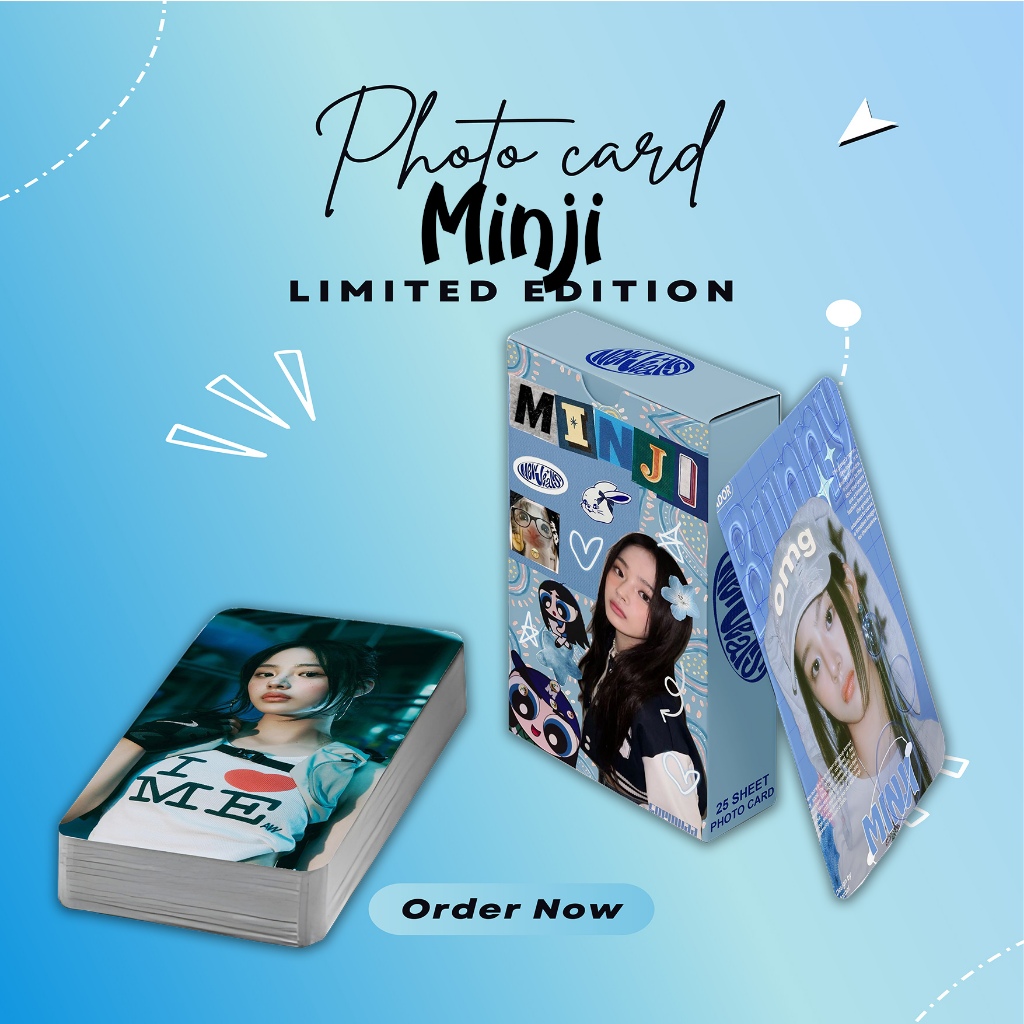 Photocard SET MINJI NEW PREMIUM JEANS 25 แผ่น