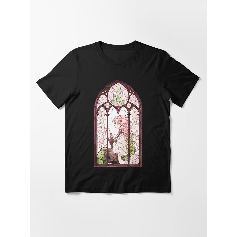 เสื้อยืด Demon Slayer Mitsuri Stained Glass Love Slayer Essential