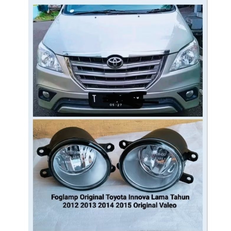 ไฟตัดหมอก / ไฟตัดหมอก Original Valeo Toyota Inova Barong 2012 2013 2014 2015 Original Valeo