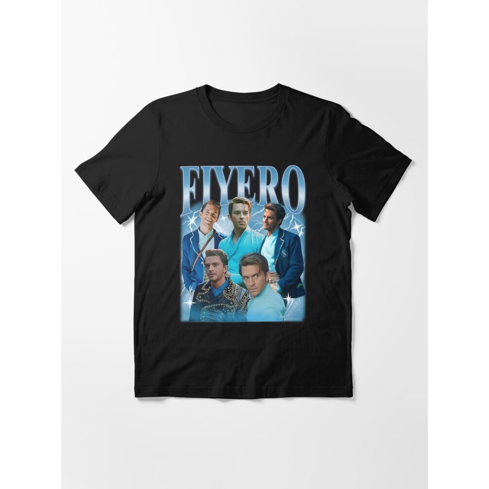 Actor Jonathan Bailey Fiyero Retro 90s Essential เสื้อยืด