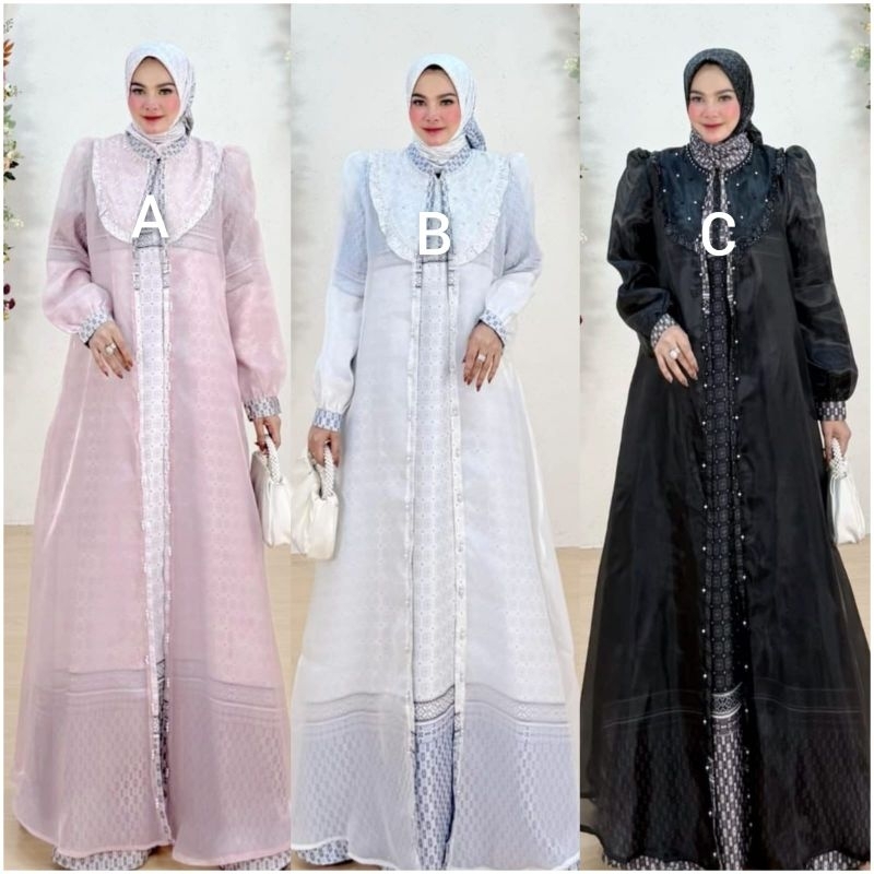 Yasmin GAMIS SET DRESS VEIL BY ALIKA
