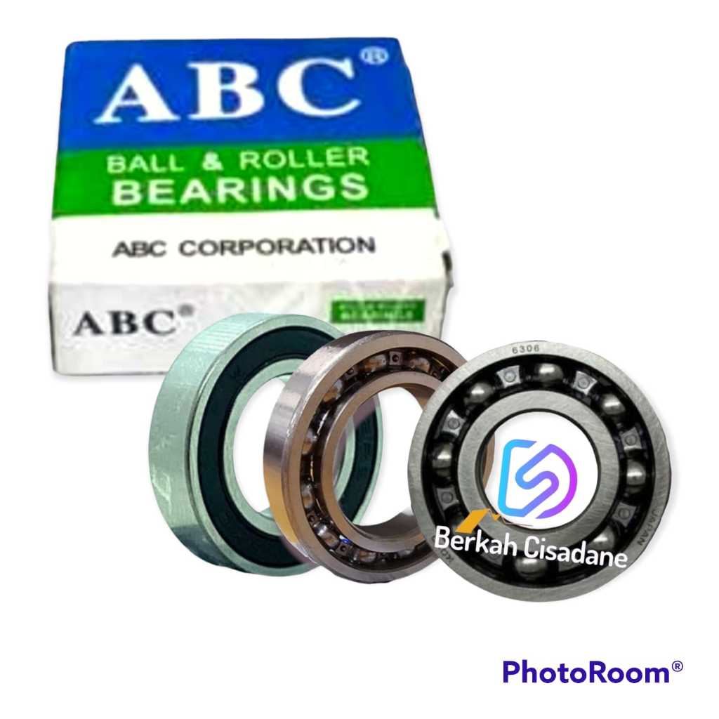 BEARING 6006 ZZ / 6006ZZ (หมวกไอรอน) ยี่ห้อ ABC