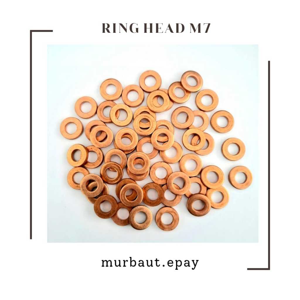 M7 RING HEAD/M7 COPPER RING KEY 11 HONDA /10 ชิ้น