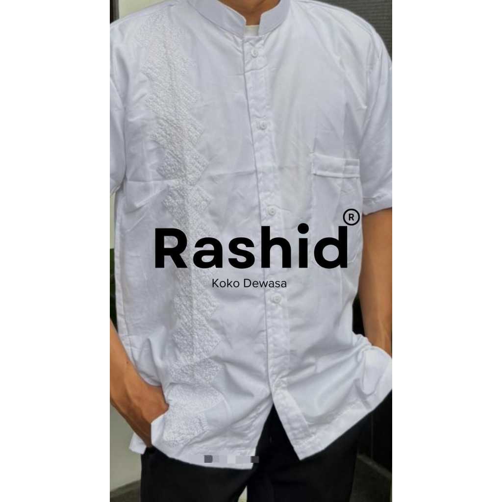 KATUN [ Exclusive Eid Clothes 2025] Coop Design - คอปกแขนสั้นผู้ชาย Koko พร้อมกระเป๋าปัก