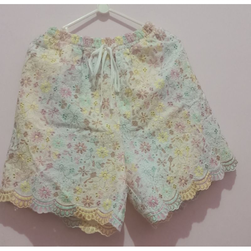 PATIMA BKK กางเกงขาสั้นผ้าฝ้าย