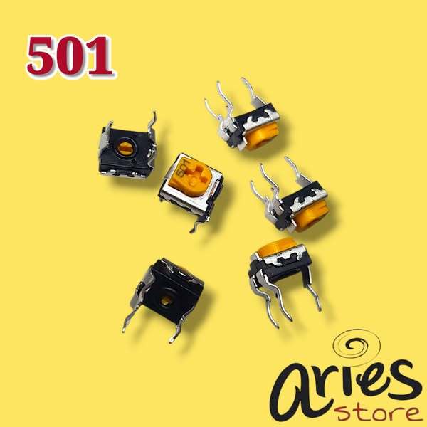 TRIMPOT 500 โอห์ม TRIMPOT VR 501 สีส้ม