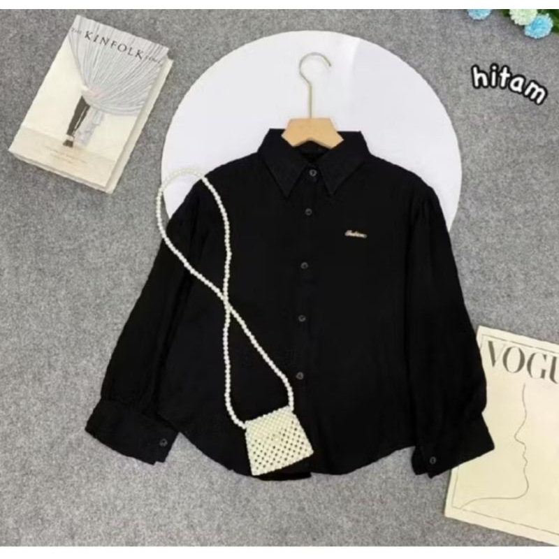 FAVITA CROOP TOP // CROOP BLOUSE // Womens CROOP RAYON TWILL