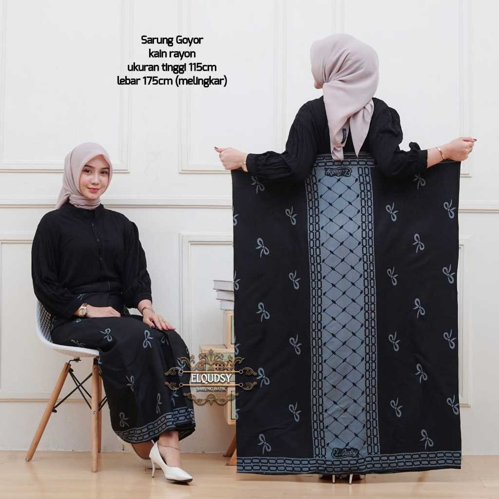 QOHO STORE ผ้าซิ่นบาติกผู้หญิง Gloyor Santung Neng Santri Sarong