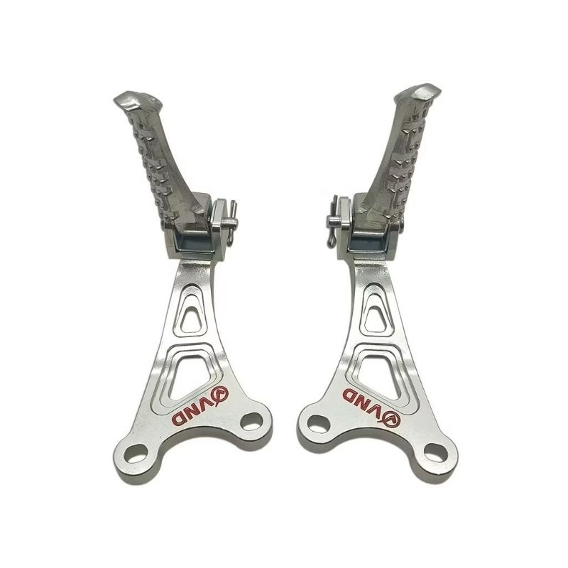 สเต็ปเท้า ด้านหลังไม่มีเดี่ยว VND Ninja 150 RR ขั้นตอนด้านหลัง VND Ninja150 RR ขั้นตอนด้านหลังไอเสีย