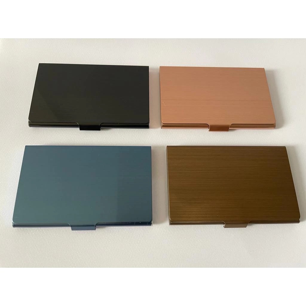 NC 612 l Stainless Name Card Holder l ATM Business Card Holder l Can Custom ชื่อและโลโก้