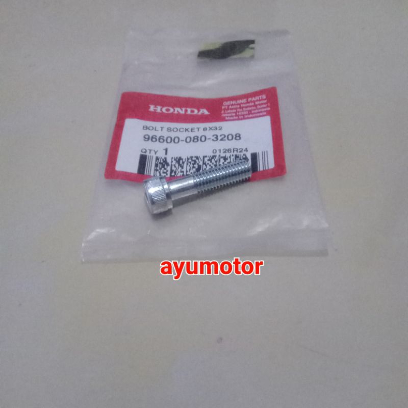 Bolt socket 8x32 upr bolt handlebar mount cb 150r k15G cb 150r k15M cbr 150r k45A beat street tech e