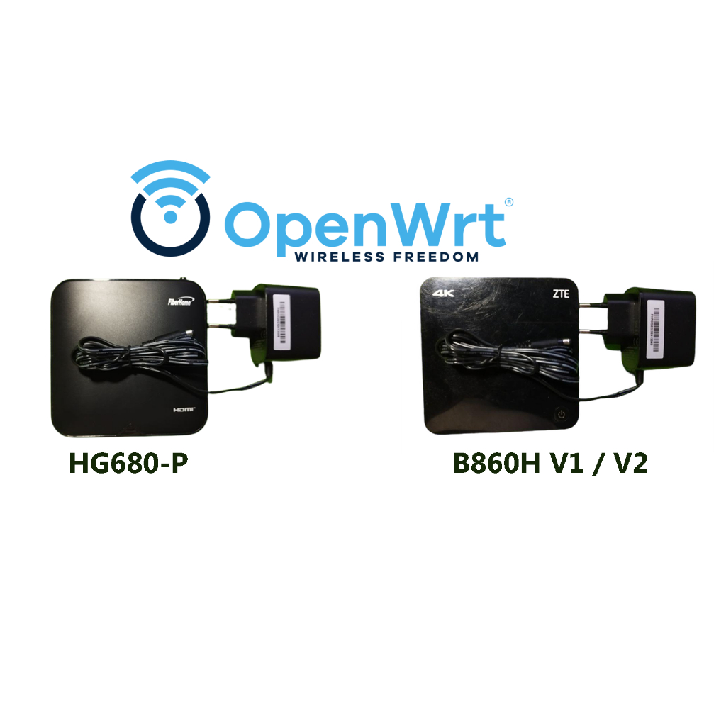 STB OpenWrt HG68P และ B860H