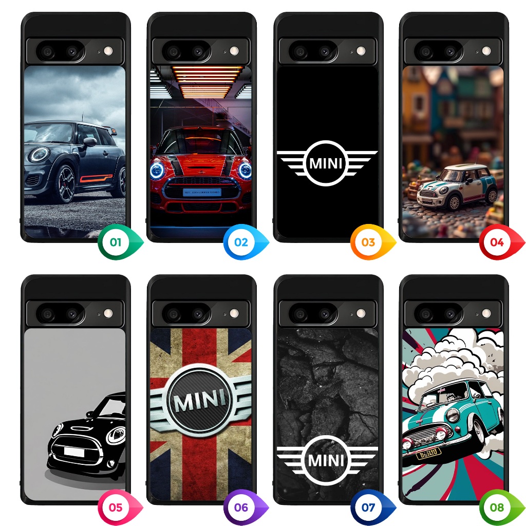 กรณีปลอกที่กําหนดเอง Google Pixel 10 9 9A 8 8A 7 7A 6 6A 5 5A 4 4A 3 3A 2 Pro XL 4G 5G MINI COOPER N