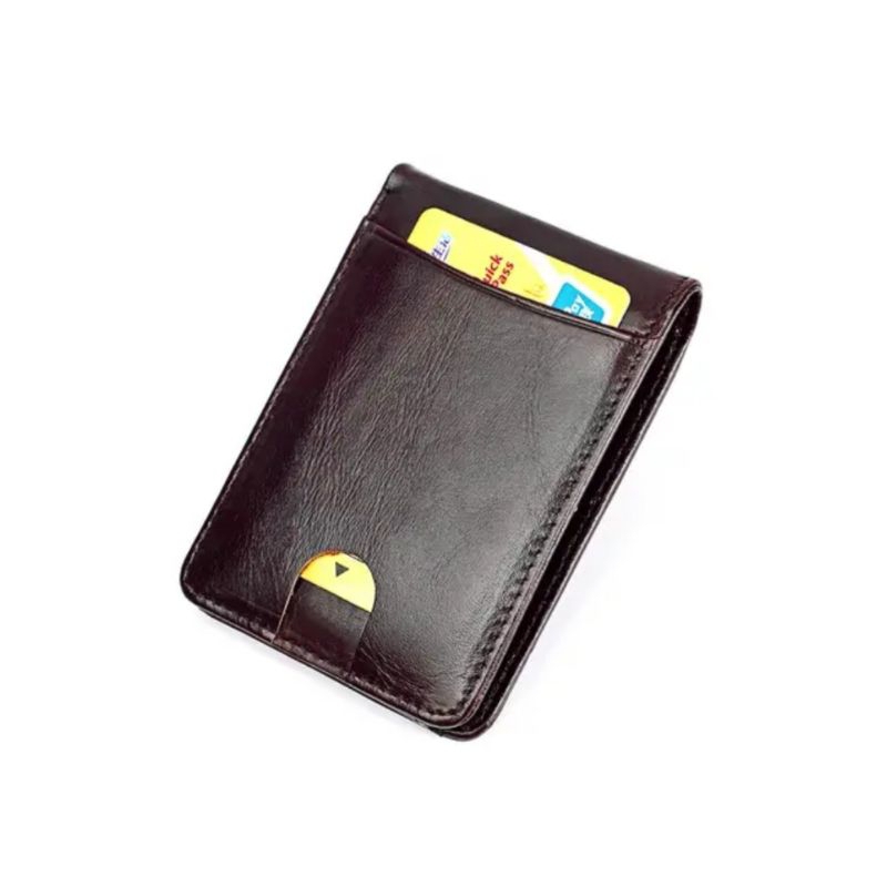 Cool Slim Mens Wallet PREMIUM Synthetic Leather Wallet realpict