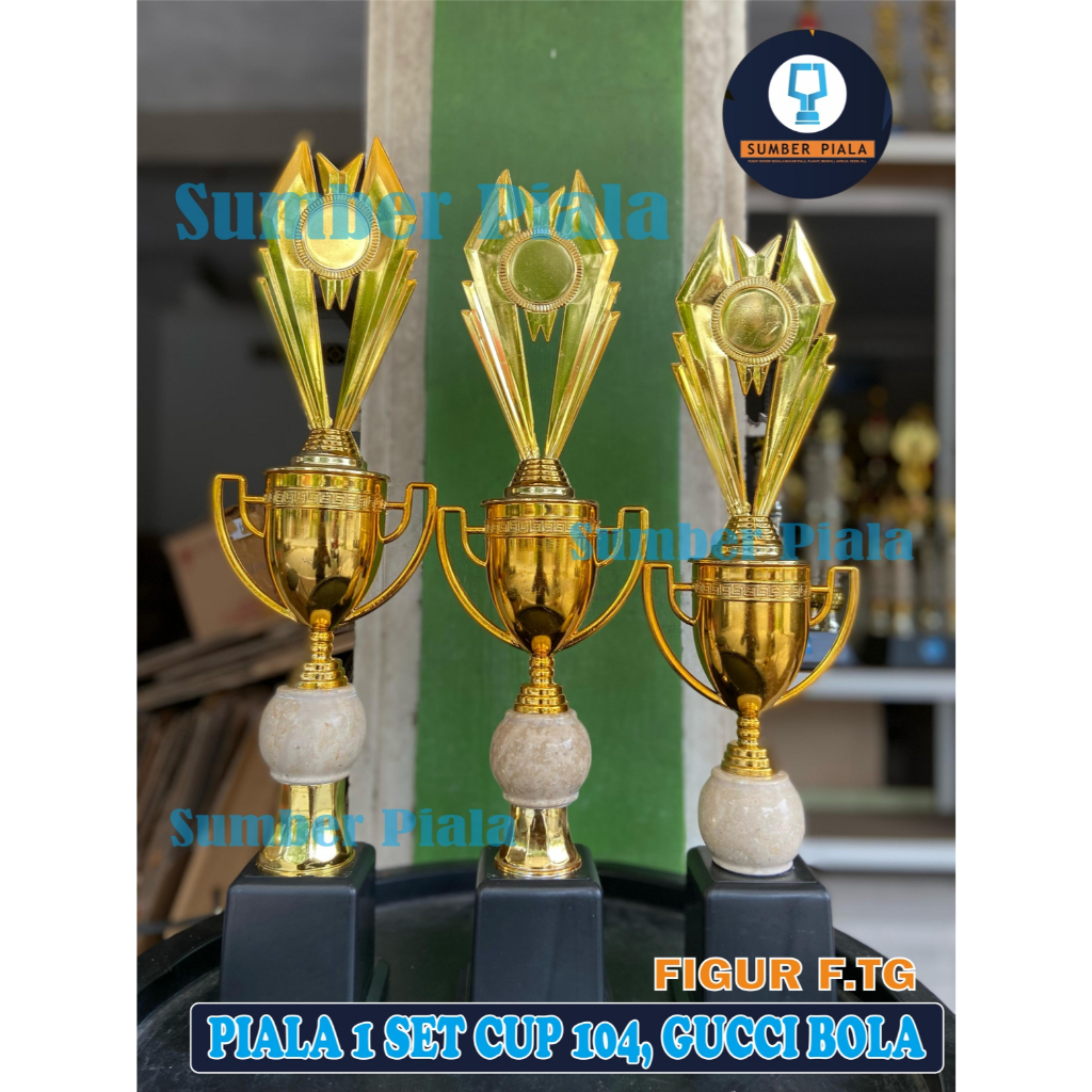 UNIT CUP/1 SET - 104 MARBLE BALL BODY CUP (FIGUR TG)