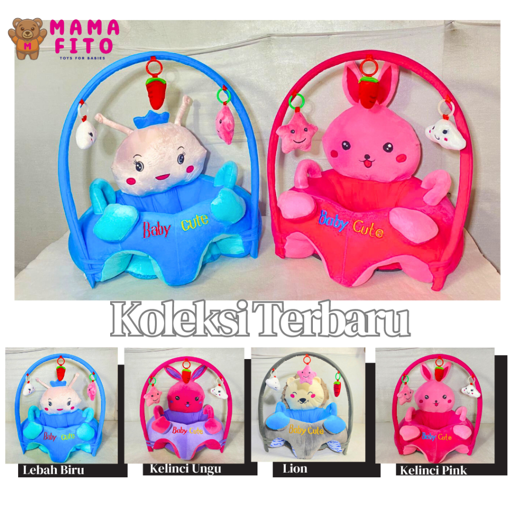 BABY SOFA สําหรับนอนอยู่กับของเล่นสําหรับ AGES 3 MONTHS ถึง 2 ปีพร้อม MAXIMUM WEIGHT 15kg (LEBARAN E