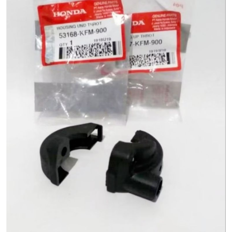 แขนแก๊สที่อยู่อาศัย Upper & Lower Gas Cable Houser Honda Karisma Supra X 125 คาร์บูเรเตอร์/Fi Revo 1