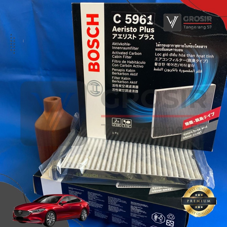Mazda6 Mazda 6 Skyactiv Gen3 GJ1 2014-2024 Bosch 6961 Carbon Car Cabin Filter