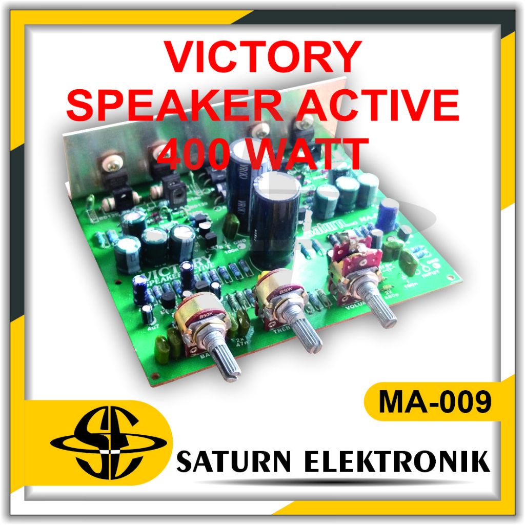 ชุดลําโพงแอคทีฟ Victory 400 วัตต์ MA-009