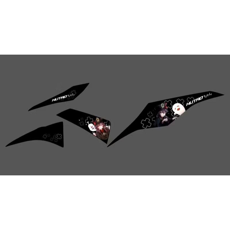 MIO M3 ANIME TRANSPARKENT แถบยูวี