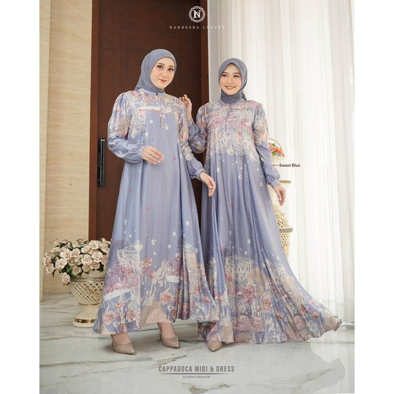 ชุดเดรส Cappadoca สุดหรูและเดรส Midi Nadheera Luxury