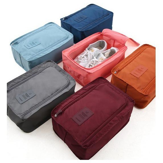 TRAVEL SHOE POUCH - SHOES TRAVEL POUCH SHOE AND SANDALS กระเป๋าเก็บของ