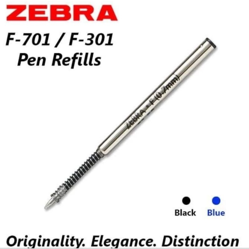 Zebra Refill F 0.7mm (F-301 / F-701) ไส้ปากกาม้าลาย BP-115