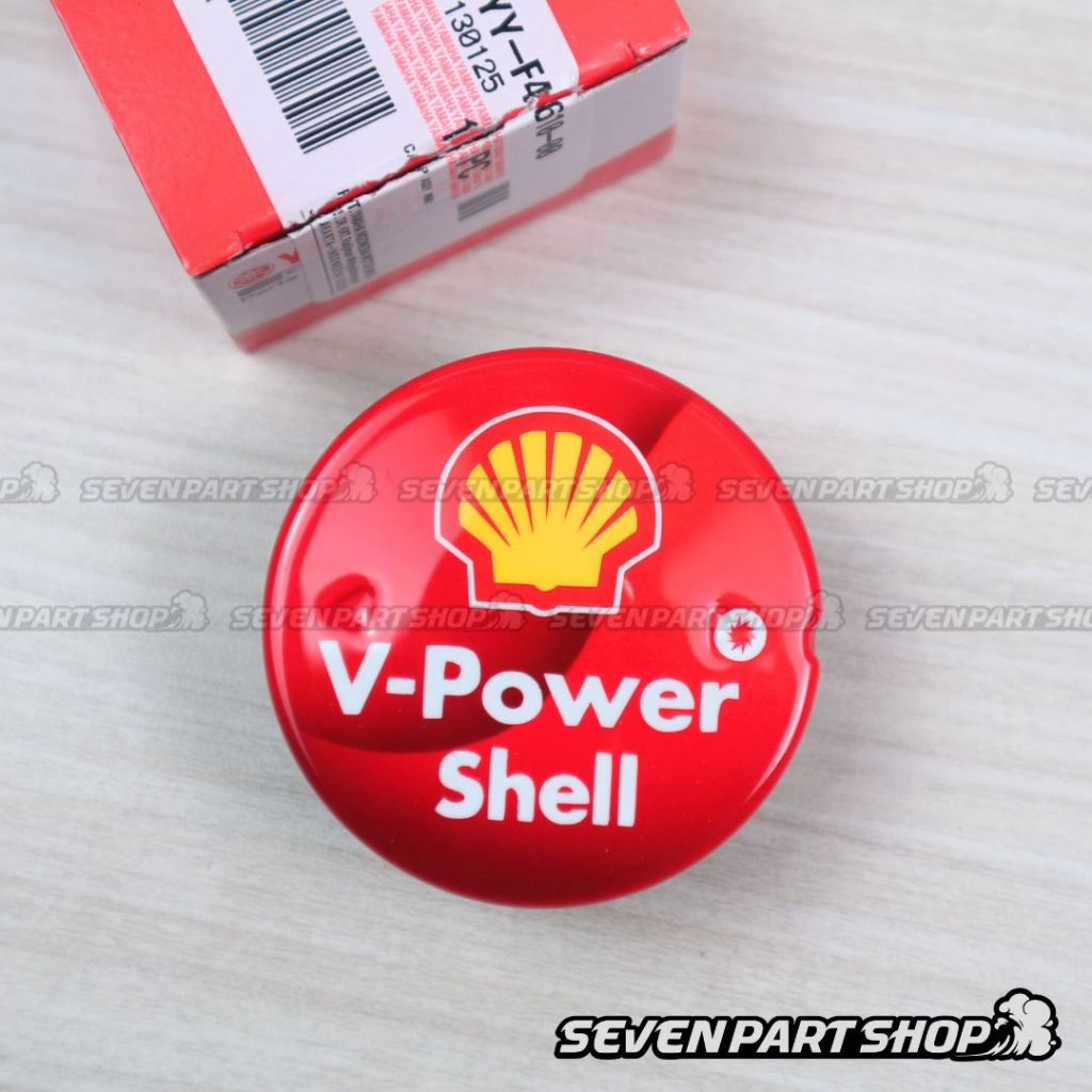 CUSTOM GASTOLINE ฝาครอบถัง SHELL V POWER RX KING F1ZR FIZR MIO JUPITER Z ORIGINAL 4YY-F4610-00