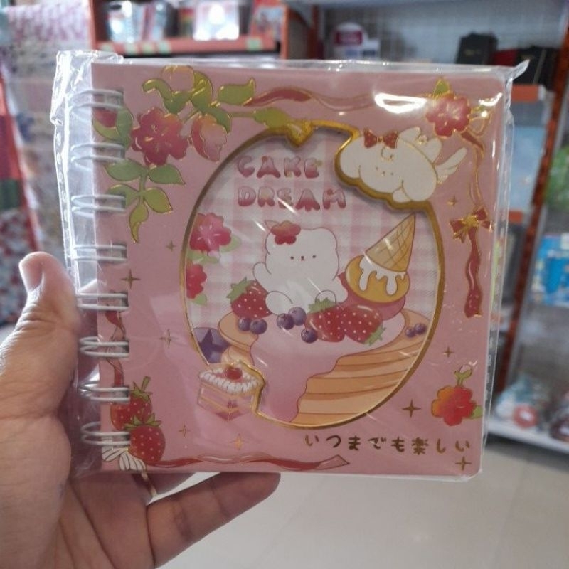 สมุดจดบันทึกเกลียว A6