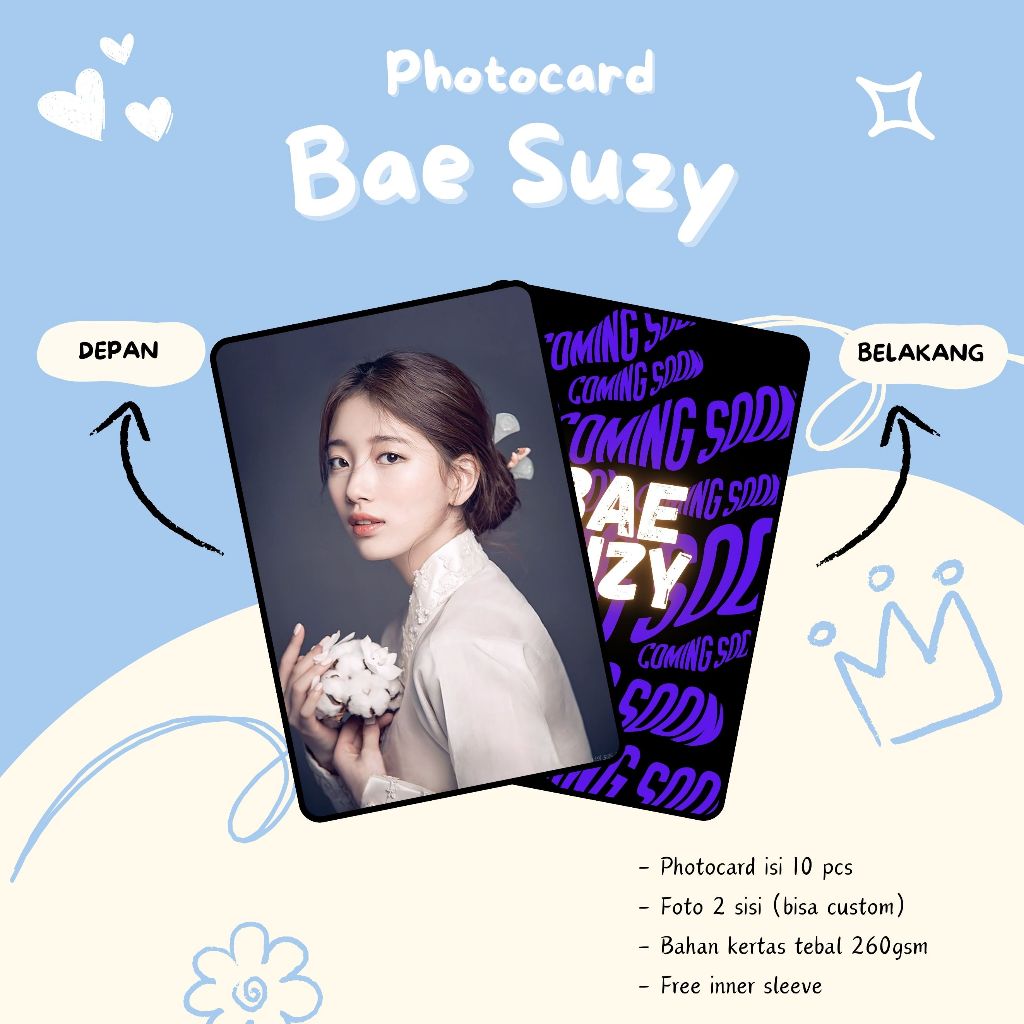 (10 ชิ้น) BAE SUZY PHOTOCARDS