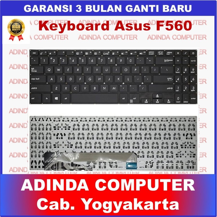 คีย์บอร์ด Asus Vivobook Pro F560 X560 YX560 YX560UD X560UD