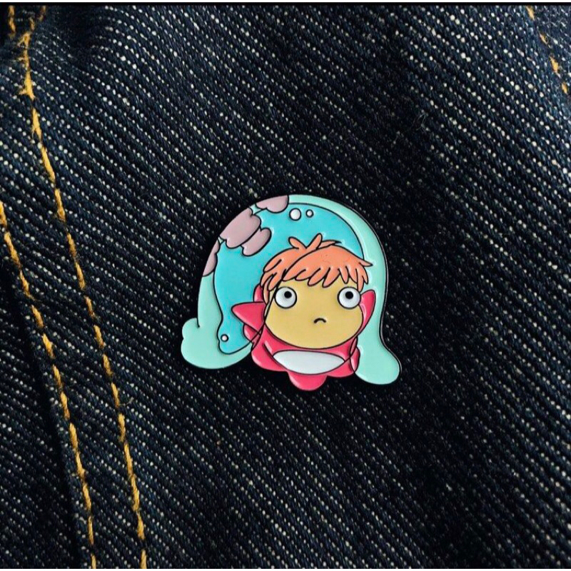 Ponyo pin เคลือบฟัน*