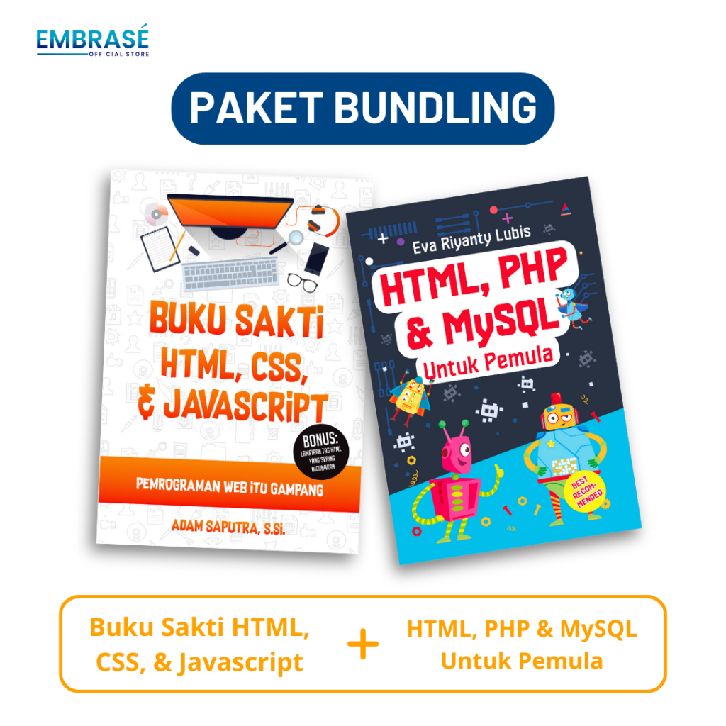 BUNDLING PACKAGE Magic Book HTML, CSS, & Javascript และ HTML, PHP & MySQL สําหรับผู้เริ่มต้น
