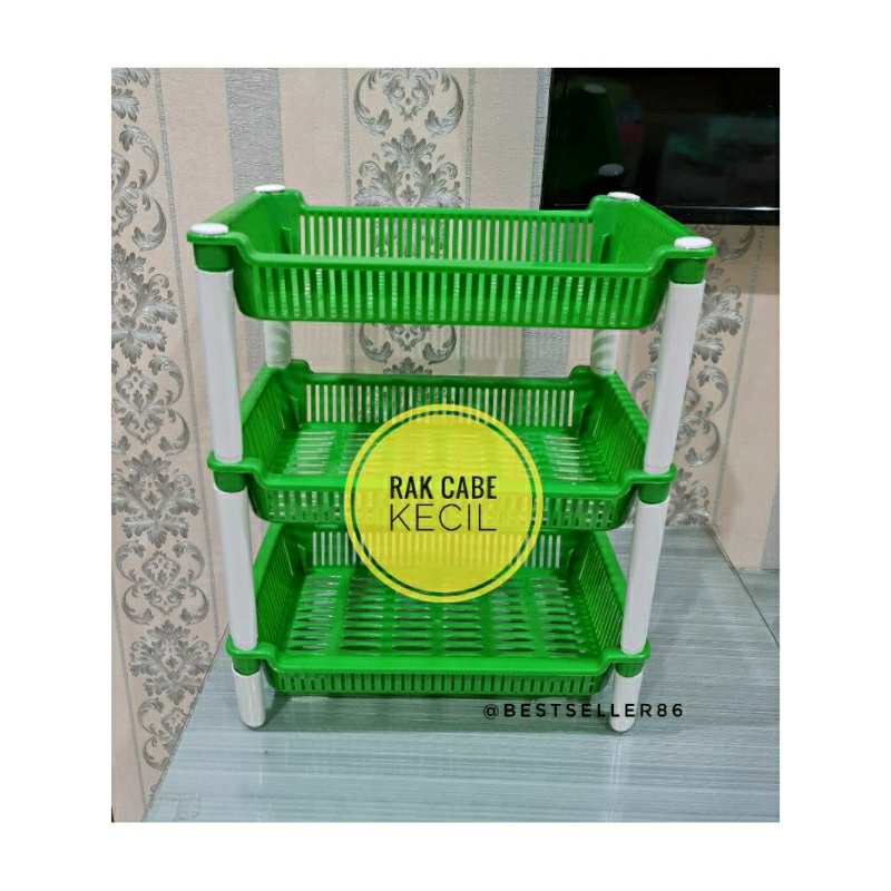 KITCHEN SPICE RACK / SMALL 3-TIER CHILI RACK / Small 3-TIER SALON RACK