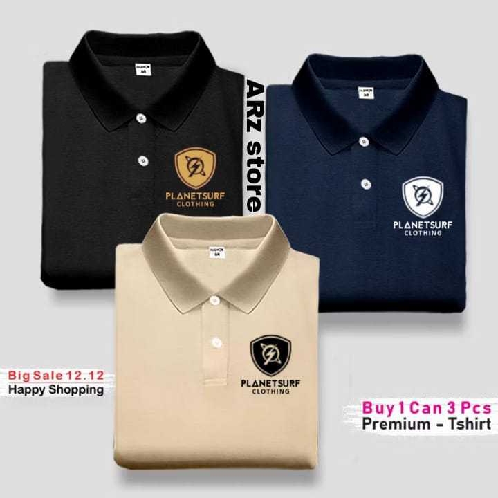 ซื้อ 1 แถม 3 ชิ้น เสื้อยืดคอปกโปโล | ดาวเคราะห์เซอร์ตรี3 | เสื้อยืด Distro สําหรับผู้ชาย DM/L/XL/XXL