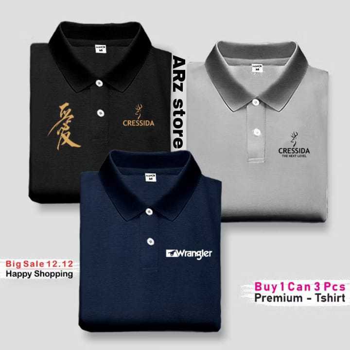 ซื้อ 1 แถม 3 ชิ้น เสื้อยืดคอปกโปโล | ซีสิดา Kirka/W4ngl3r | เสื้อยืด Distro สําหรับผู้ชาย DM/L/XL/XX