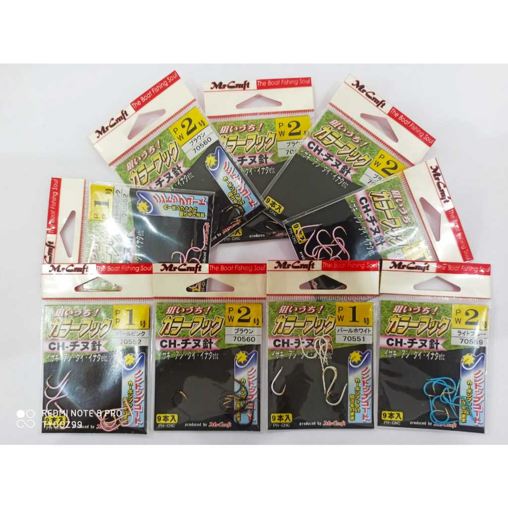 MrCraft Misaki Color Chinu Hook
