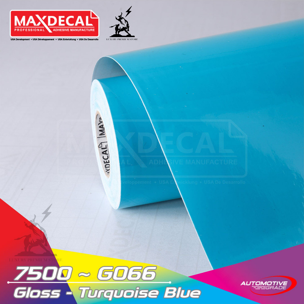 Maxdecal Gloss Turquoise Blue 7500-G066