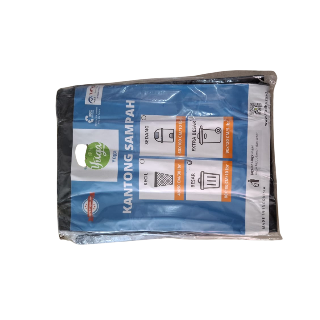 ถุงขยะ HDPE 80x100 ซม. - 10 ชิ้น | ถุงขยะ Hdpe 80x100 ซม